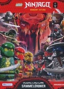 Vorderseite des Sammelalbums der Ninjago Serie 11