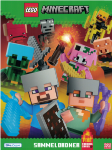 Vorderseite des Sammelalbums der LEGO Minecraft TCC3 Sammelkarten